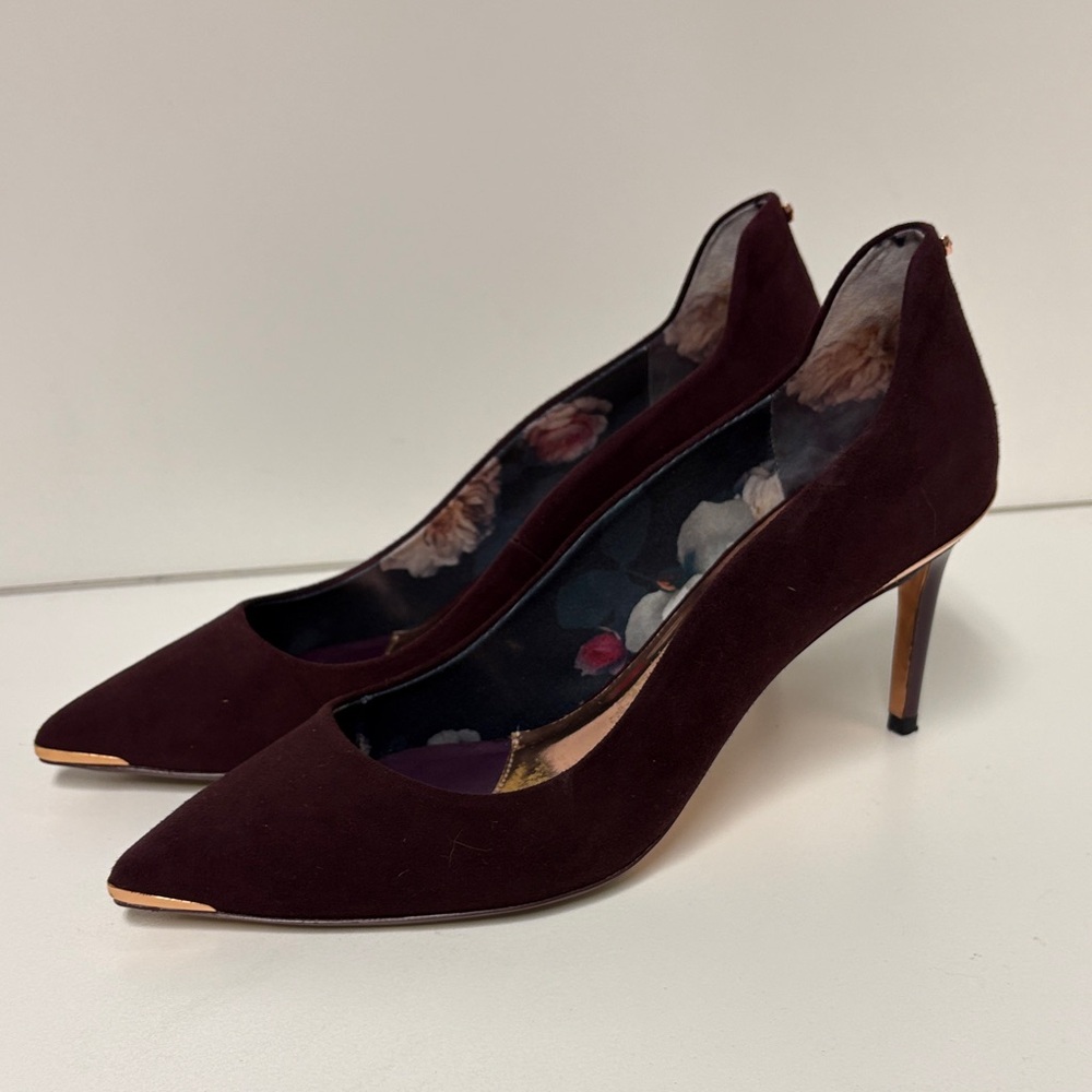 Ted Baker Dark Burgundy Heels